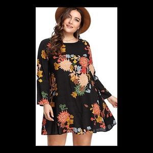 Plus Size Boho Bohemian Summer Beach Dress